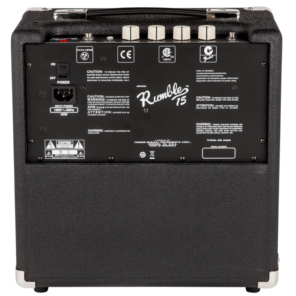 Amplificatore per Basso Fender Rumble 15