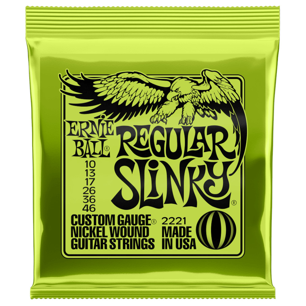 Muta chitarra elettrica Ernie Ball 010/046
