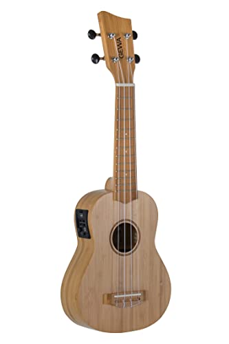 Ukulele soprano elettrificato Gewa Manoa Bamboo K-SO-BBE