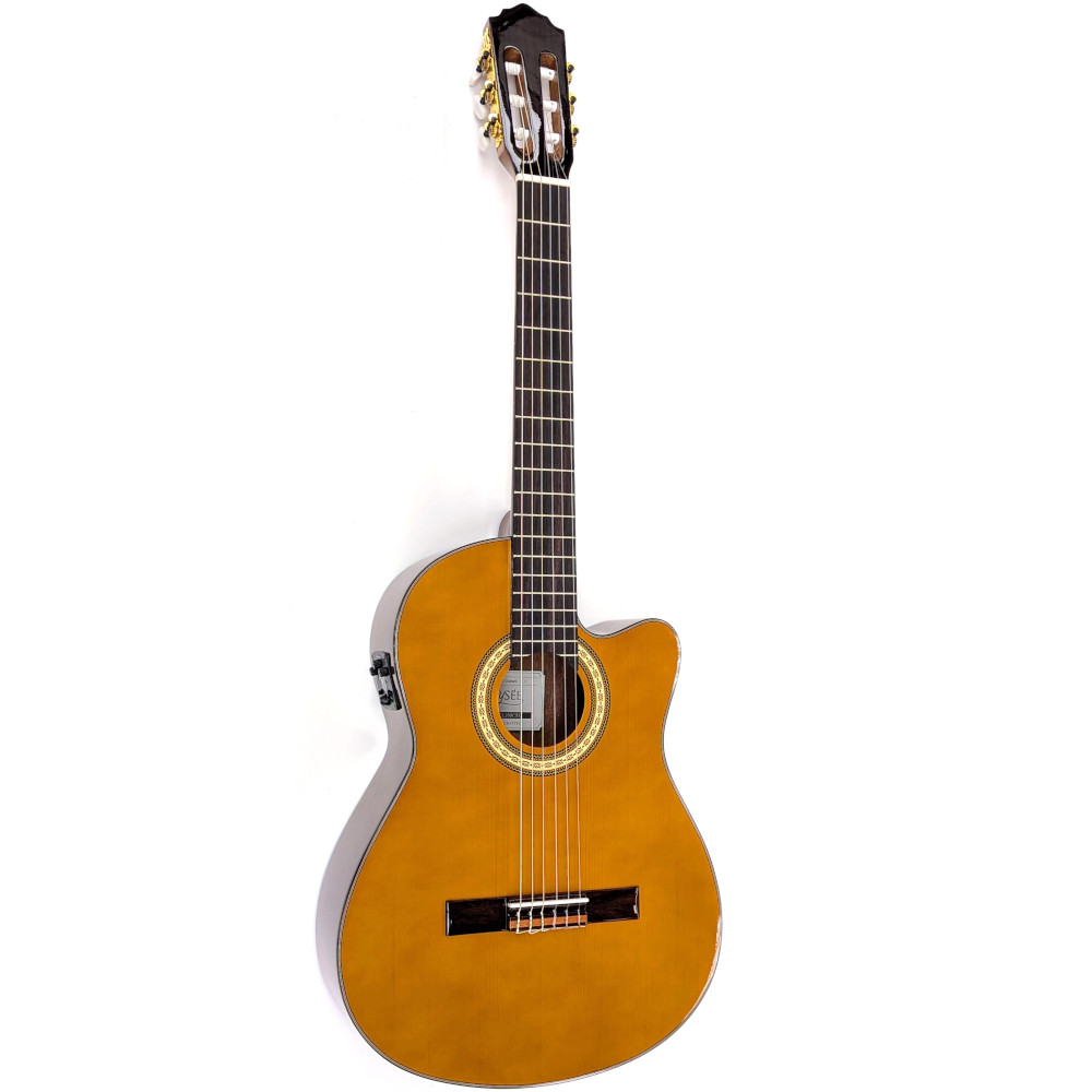 Chitarra classica elettrificata Alysee CL200CEG