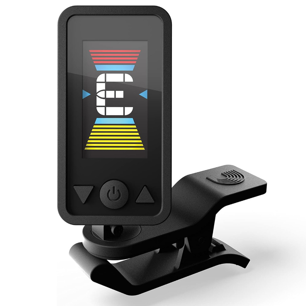 Accordatore nero D'Addario Eclipse per violoncello/contrabbasso