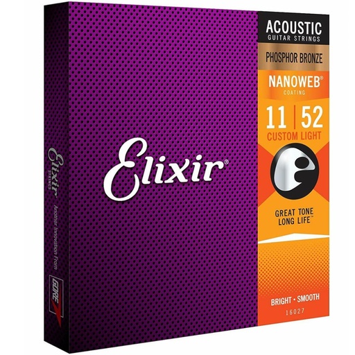 [644667] Muta acustica Elixir Phosphor Bronze 011/052 16027