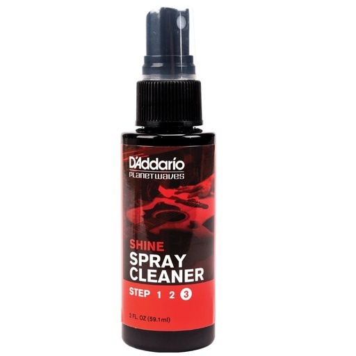 [PW-PL-03S] Spray istantaneo per la pulizia della chitarra Cleaner D'Addario 60ml