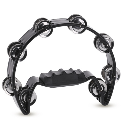 [841544] Tamburello Mezzaluna con piattini Gewa Nero