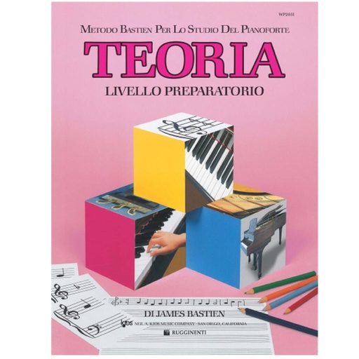 [REWP205] BASTIEN - Piano Teoria Livello preparatorio