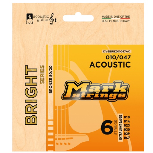 [DV6TWPB01152AC] Muta per chitarra acustica Twinkle Markbass 011/52 Phosphor Bronze