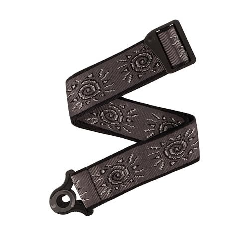 [50BALPW03] Tracolla D'Addario Auto Lock Vintage Planet Waves, Suns silver