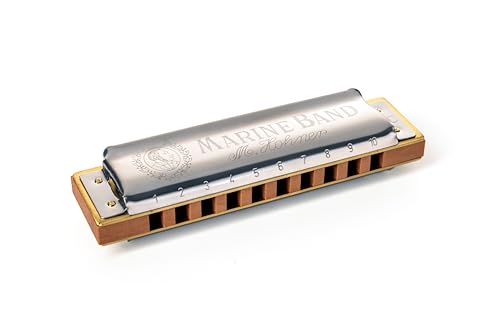 [732885] Armonica Hohner Marine Band 1896 E Major New