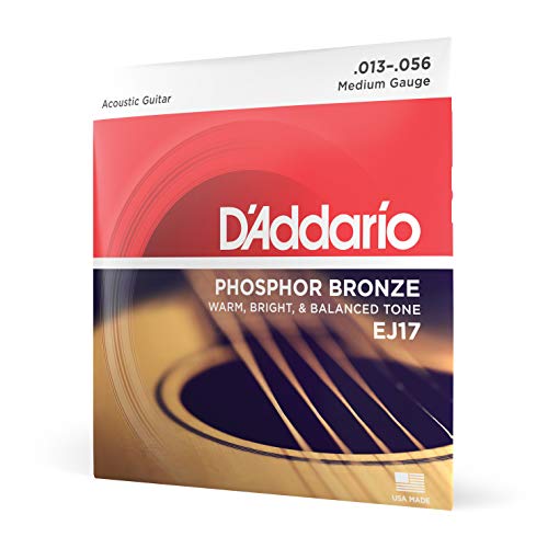 [ej17] Muta per acustica D'addario EJ17 Phosphor Bronze 13-56