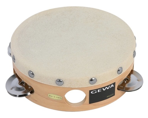 [841300] Tamburello Tradizionale 6'' con piattini GEWA