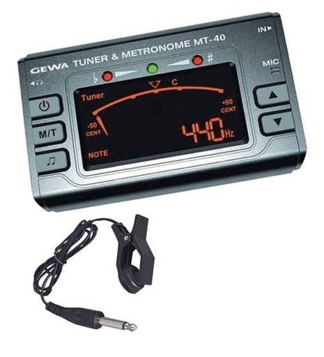 [PS902500] Accordatore metronomo Gewa MT-40