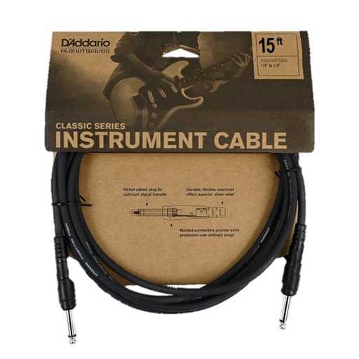 [PW-CGT-15.] Cavo Jack\Jack D'addario Classic Series 4.6m