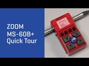 Pedale Effetti per Basso Zoom MS-60B+