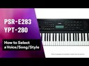Tastiera Yamaha PSR-E283