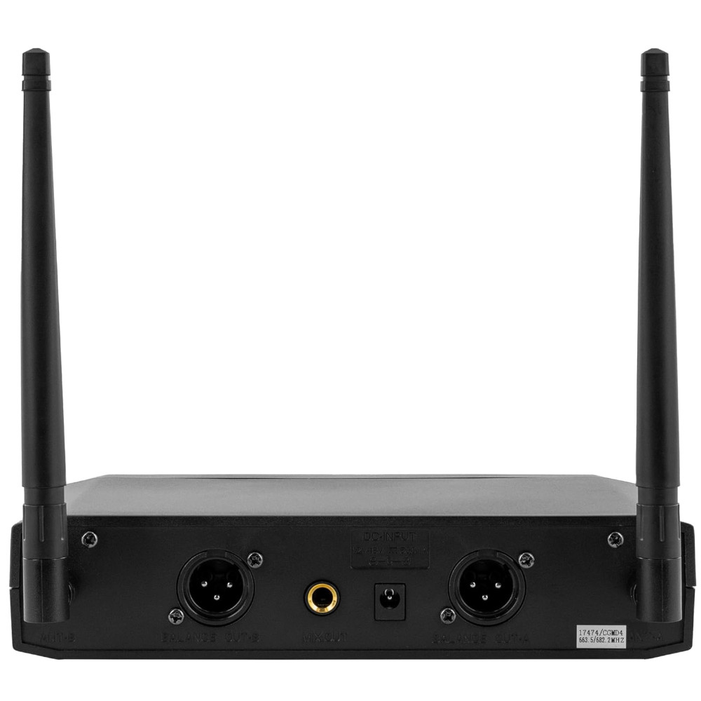 Coppia radiomicrofoni BoomToneDJ UHF Duo