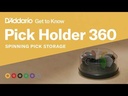Porta plettri 360 D'Addario PW-PH360-01