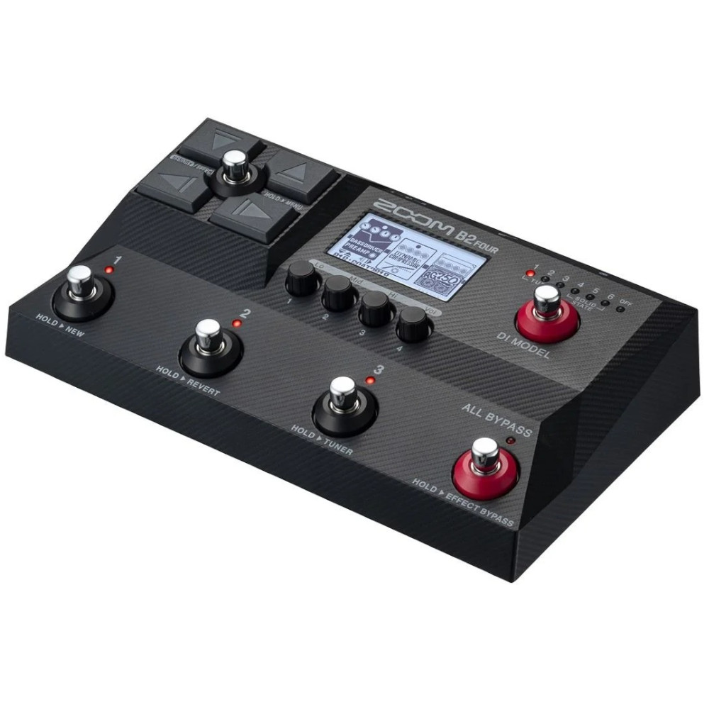 Pedaliera multieffetto per basso Zoom B2 FOUR