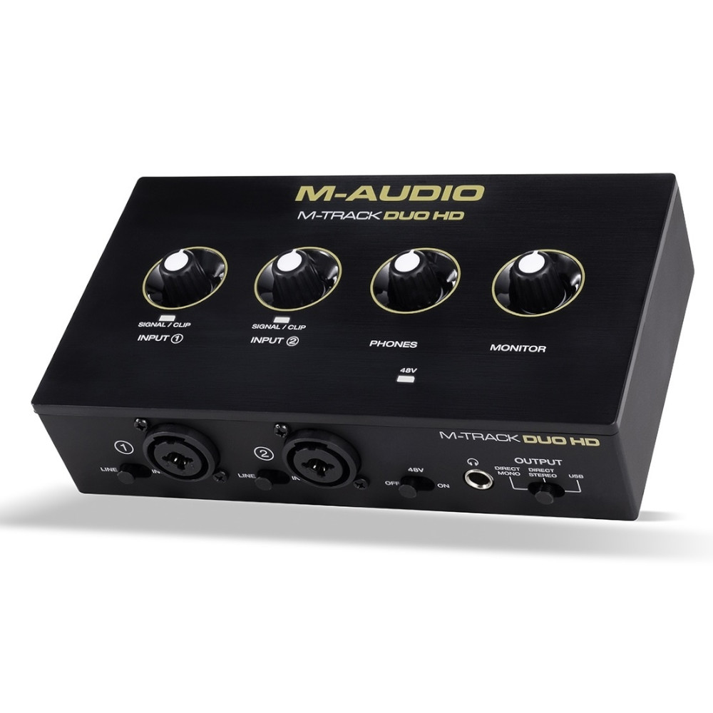 Kit scheda Audio M-AUDIO M-Track Duo HD Producer Pack