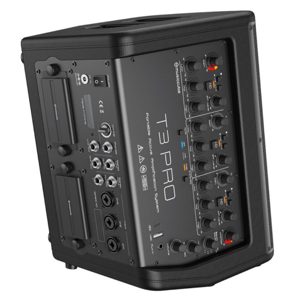 Amplificatore portatile 260Watt Music Cube T3 Pro Black
