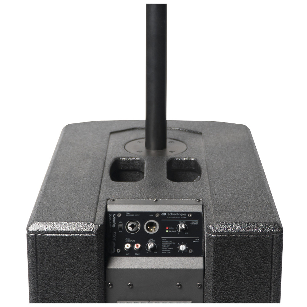 Sistema a colonna DB Technologies ES1002 con custodie