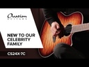 Chitarra acustica elettrificata Ovation Celebrity CS24X-7C-G