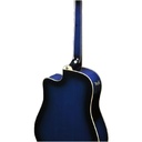 Chitarra acustica elettrificata Ibanez PF15ECE Blu Sunburst