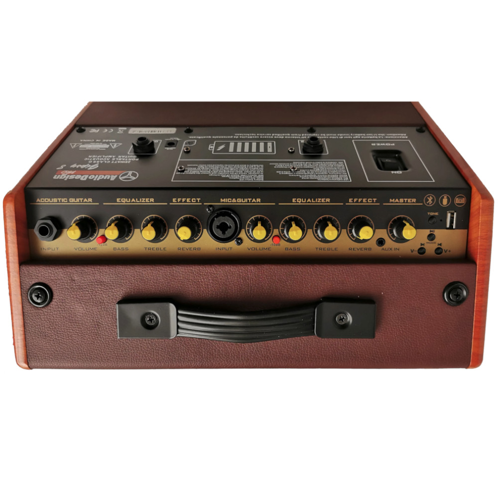 Amplificatore portatile per chitarra acustica Audiodesign Pro Gipsy 8 MK2
