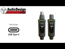 Sistema TX/RX Wireless Digital Audiodesign Pro JTX\RX11