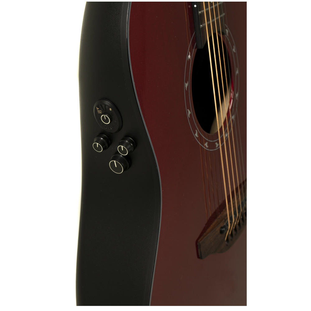 Chitarra elettroacustica Ovation Pro Series Ultra Mid-Depth Vampira Red
