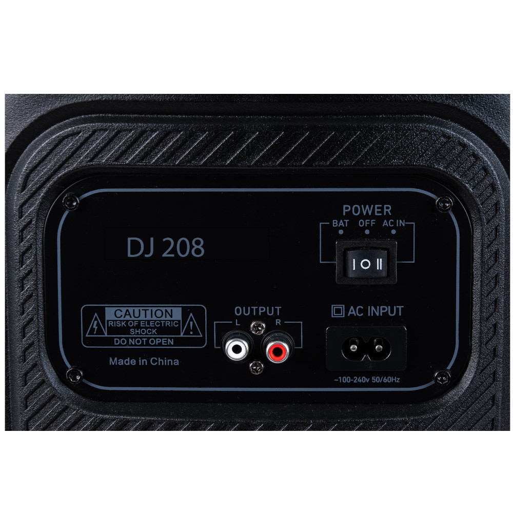 Diffusore portatile Audiodesign Party Speaker DJ208