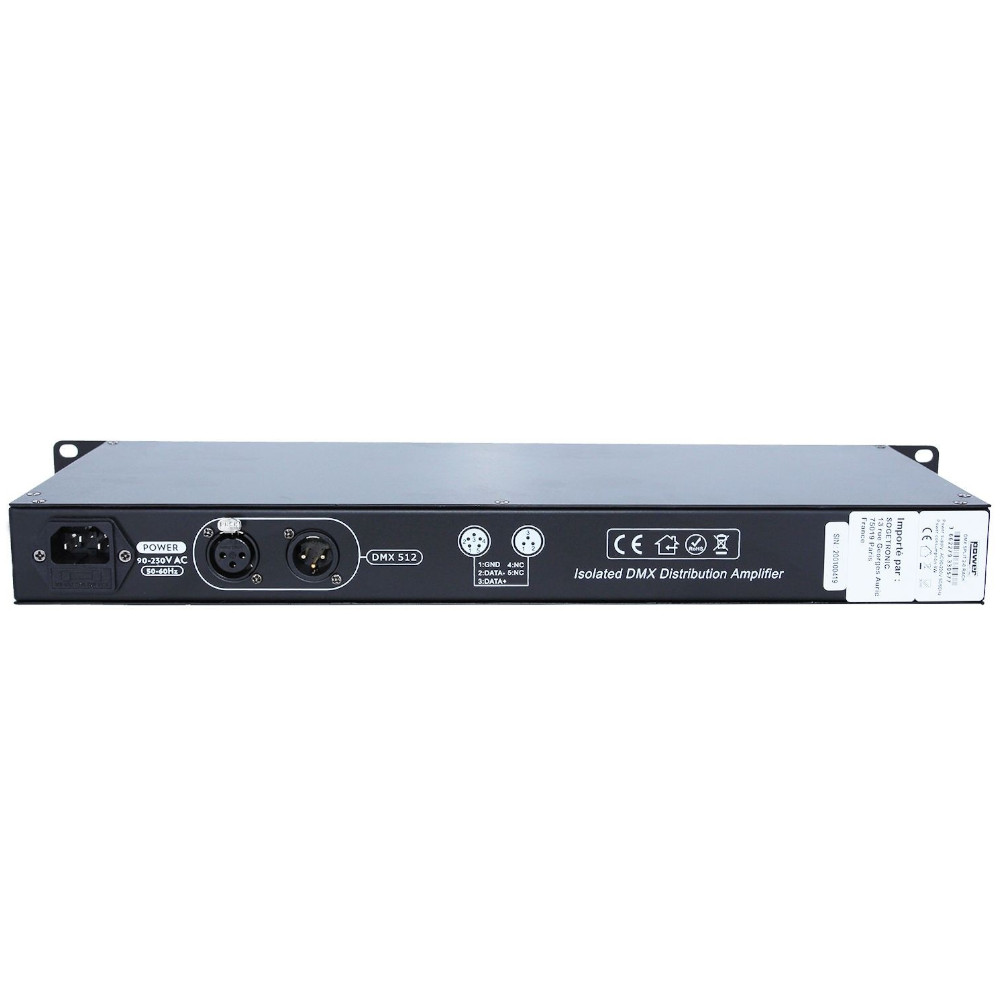 Split DMX Power Lighting DMX SPLIT 2-8 RACK