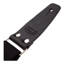 Tracolla Magrabò Stripe SC Entry Nero 5 cm terminali Nero fibbia Argento