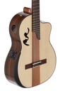Chitarra classica elettrificata Manuel Rodriguez Elettro-acustica Café Cortado Cutaway