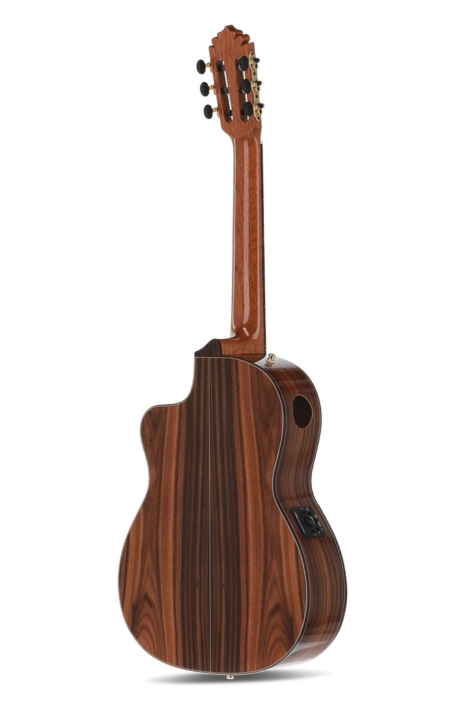 Chitarra classica elettrificata Manuel Rodriguez Elettro-acustica Café Cortado Cutaway