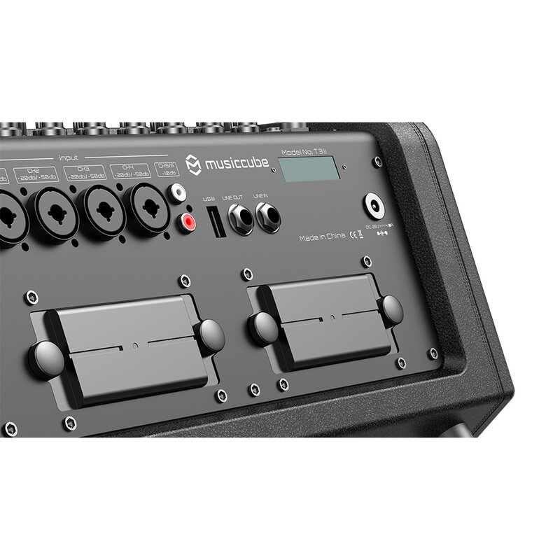 Amplificatore portatile 150Watt Music Cube T3II Pro Black