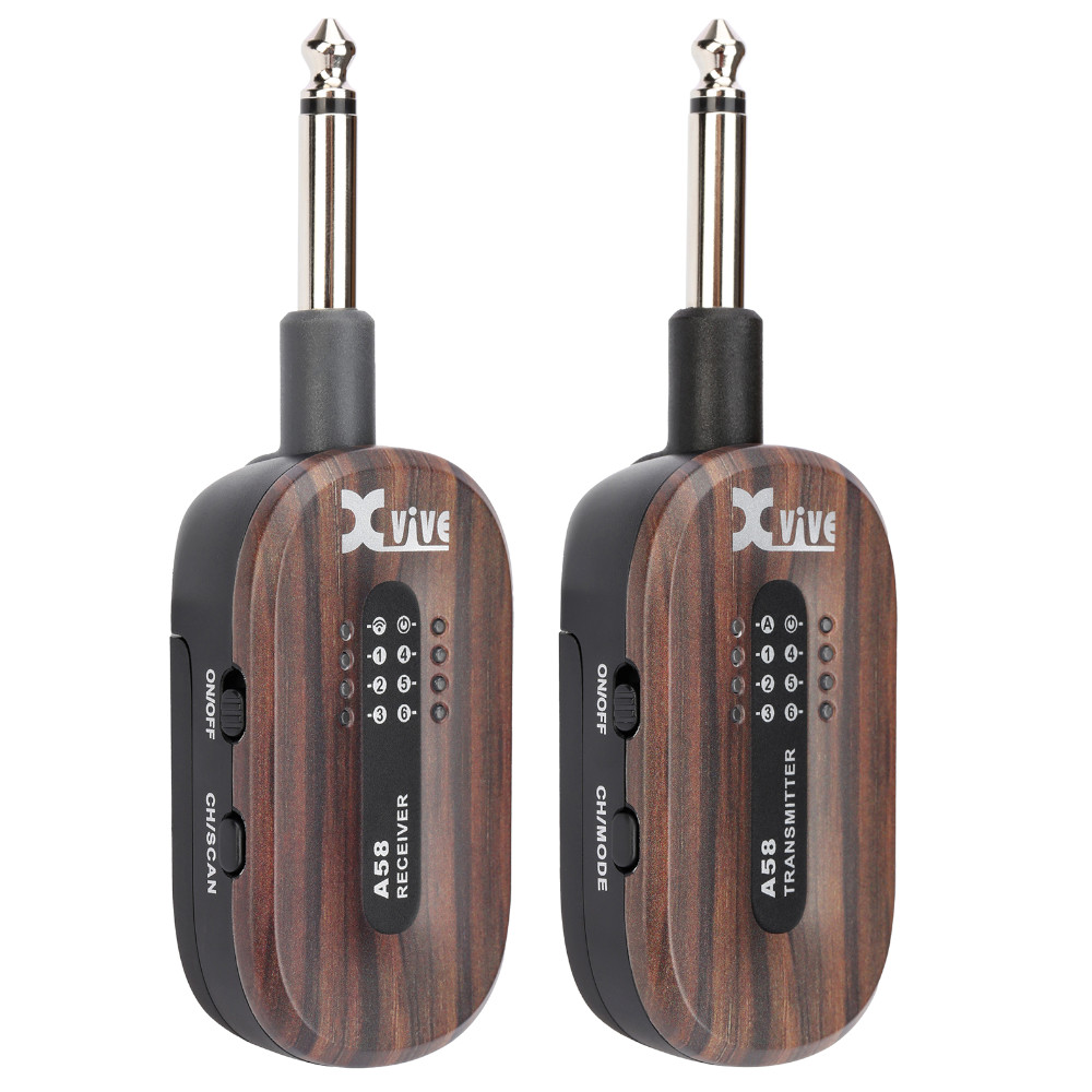 Sistema Wireless per chitarra\basso Xvive A58 Rosewood