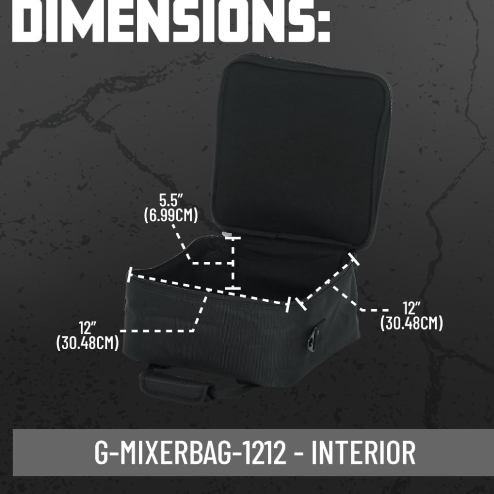 Custodia per mixer Gator G-MIXERBAG-1212
