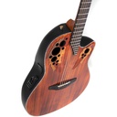 Ovation Chitarra acustica elettrica Celebrity Elite Plus CE44P Mid Cutaway – Coperta in legno pregia