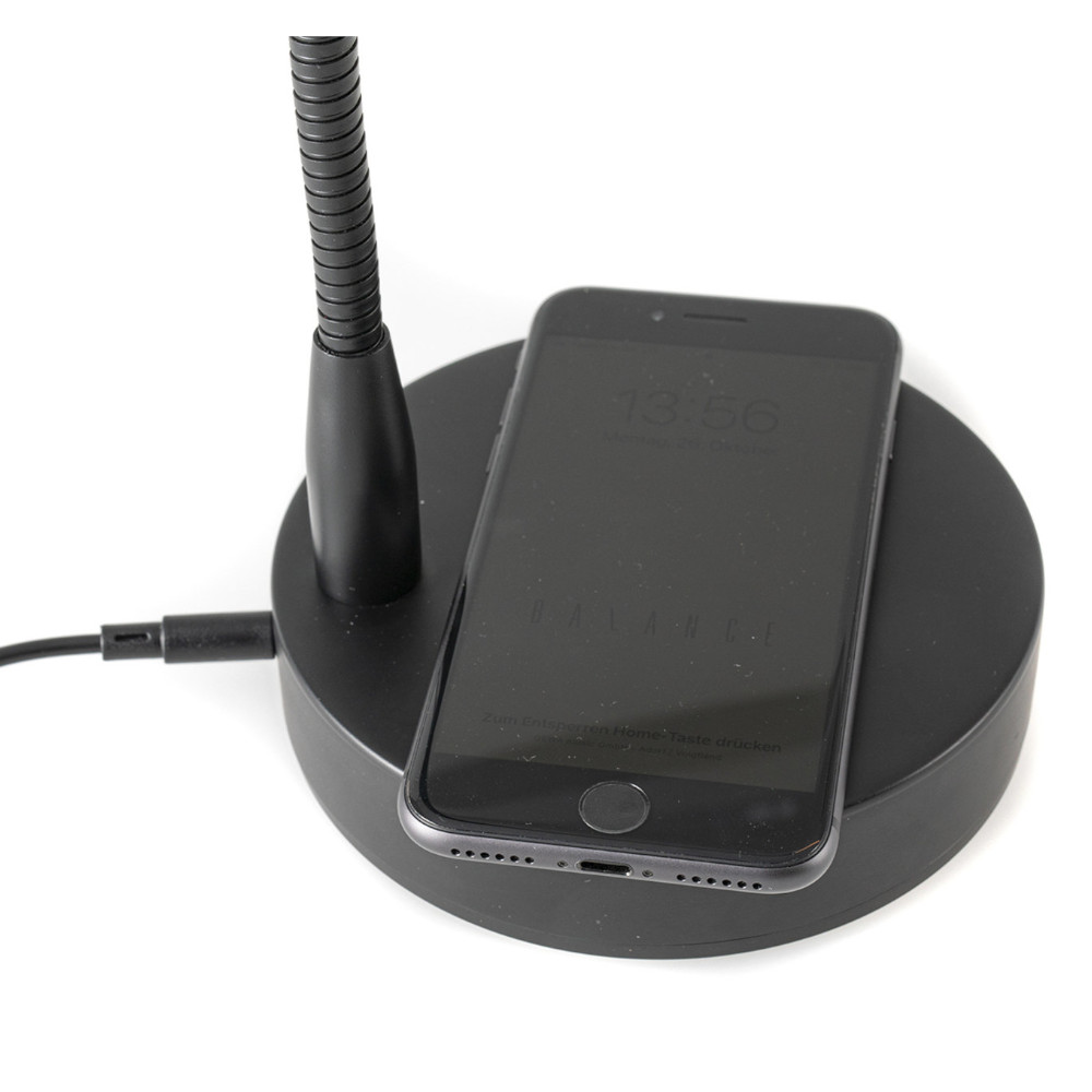 Lampada per pianoforte Gewa PL39 con caricatore per smartphone