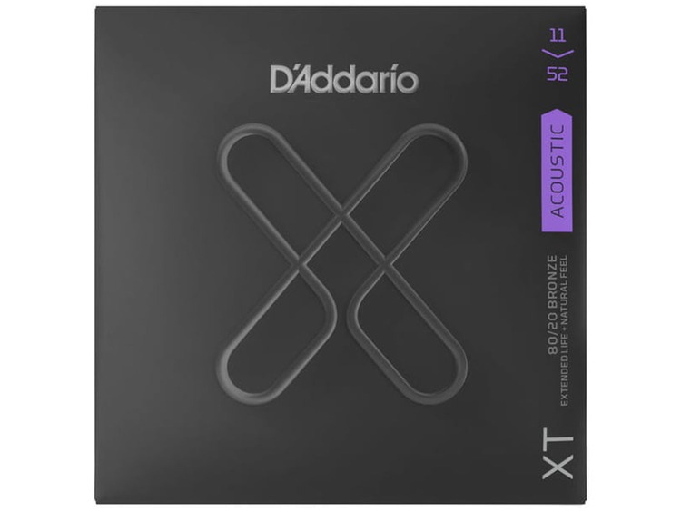 Corde D'Addario XTA in bronzo 80/20 per acustica 011/052