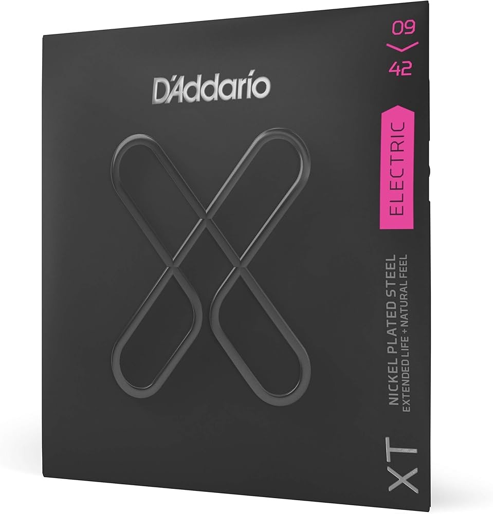 Corde D'Addario XTE in acciaio per elettrica placcate al nickel 009/042