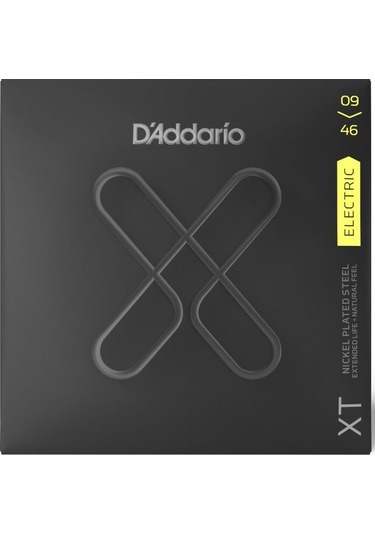 Corde D'Addario XTE in acciaio per elettrica placcate al nickel 009/046