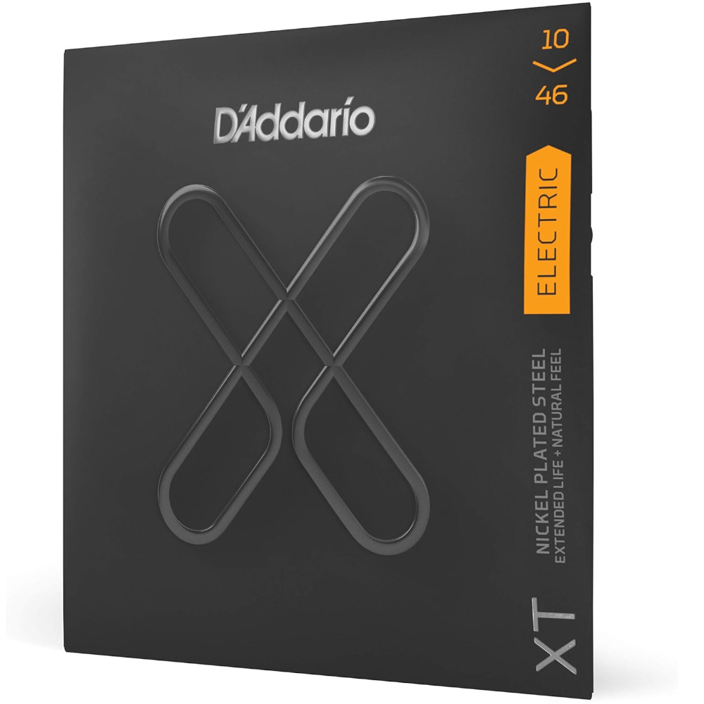 Corde D'Addario XTE in acciaio per elettrica placcate al nickel 010/046