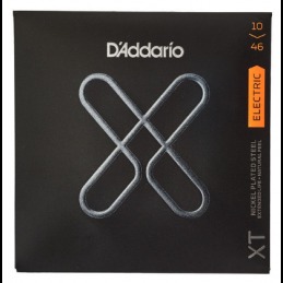 Corde D'Addario XTE in acciaio per elettrica placcate al nickel 010/046