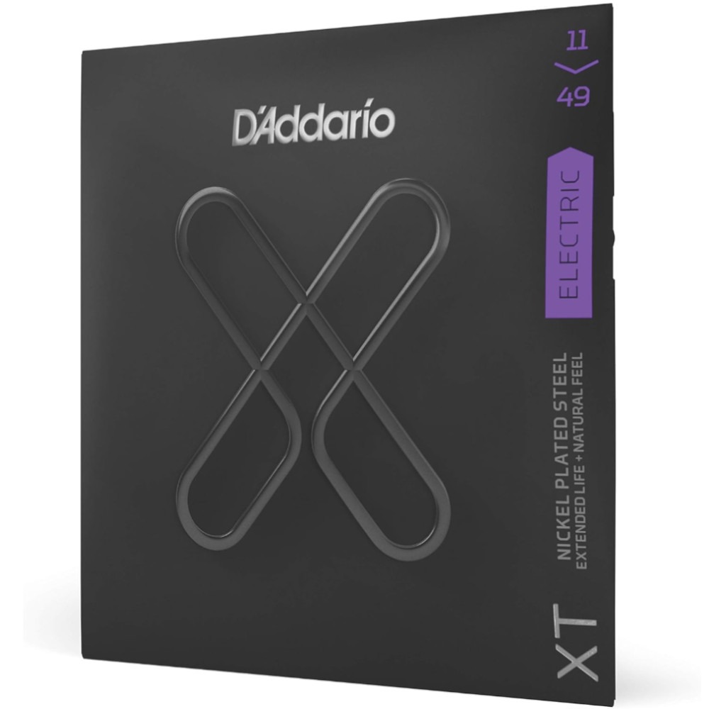 Corde D'Addario XTE in acciaio per elettrica placcate al nickel 011/049