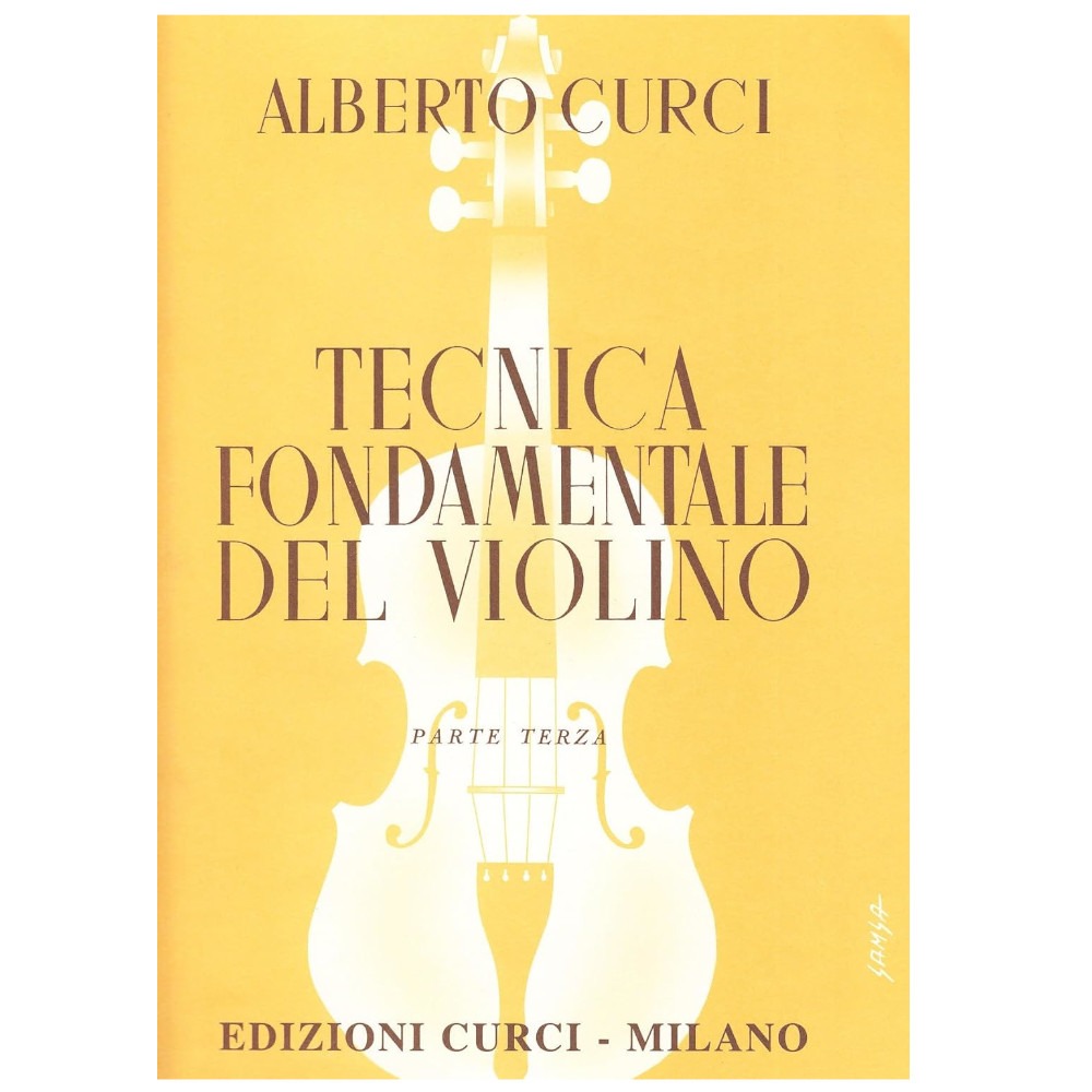 Curci - Tecnica fondamentale per Violino vol 3