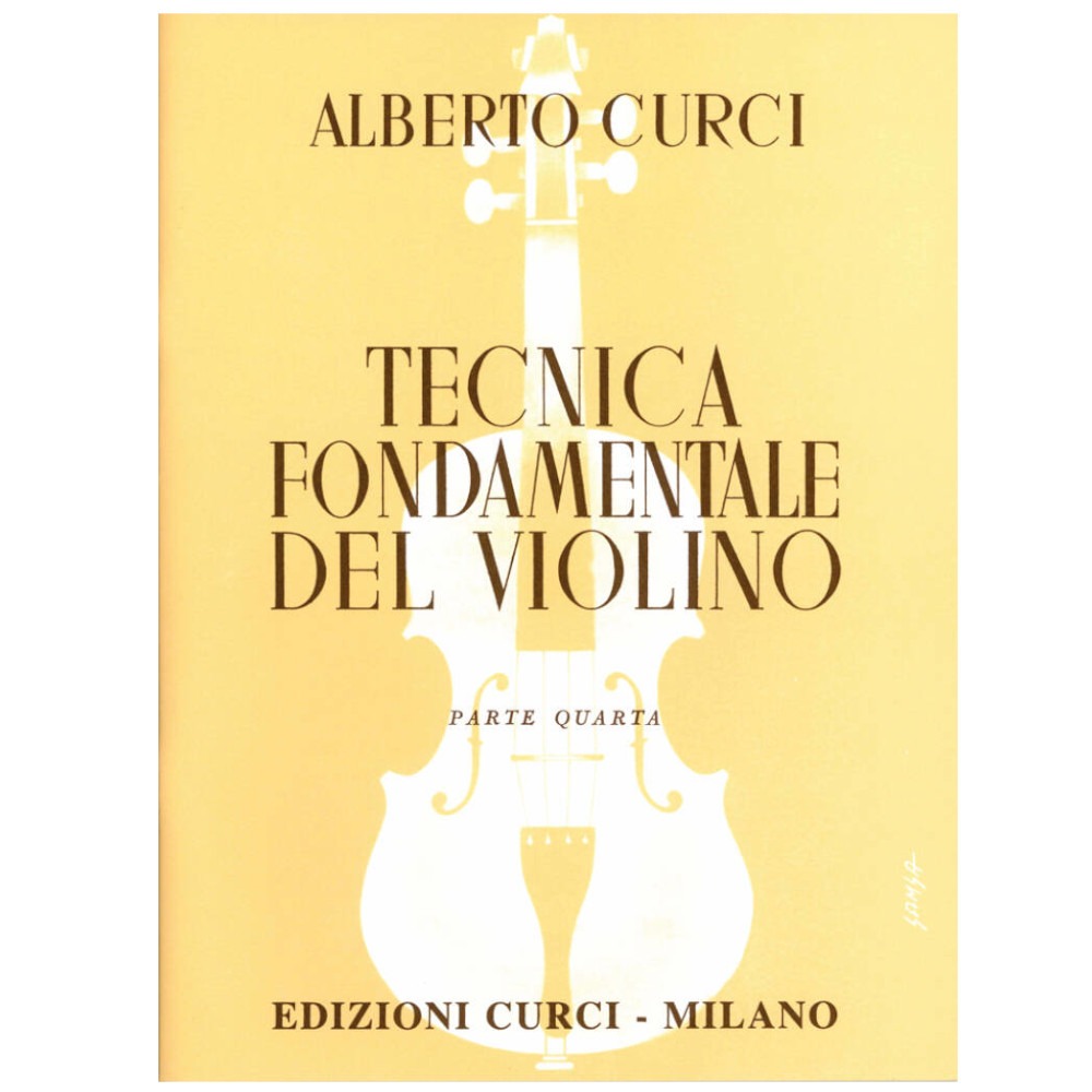 Curci - Tecnica fondamentale per Violino vol 4