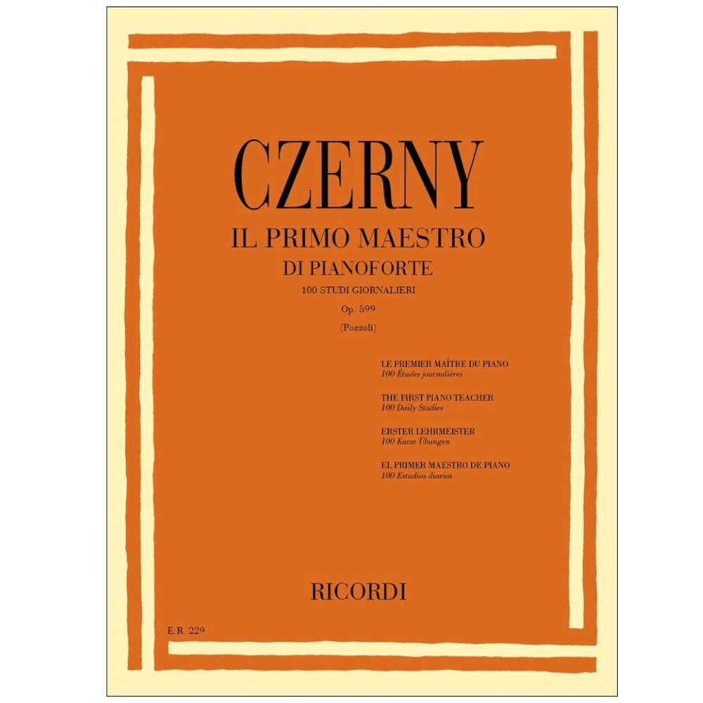 Czerny - Il mio primo maestro op.599