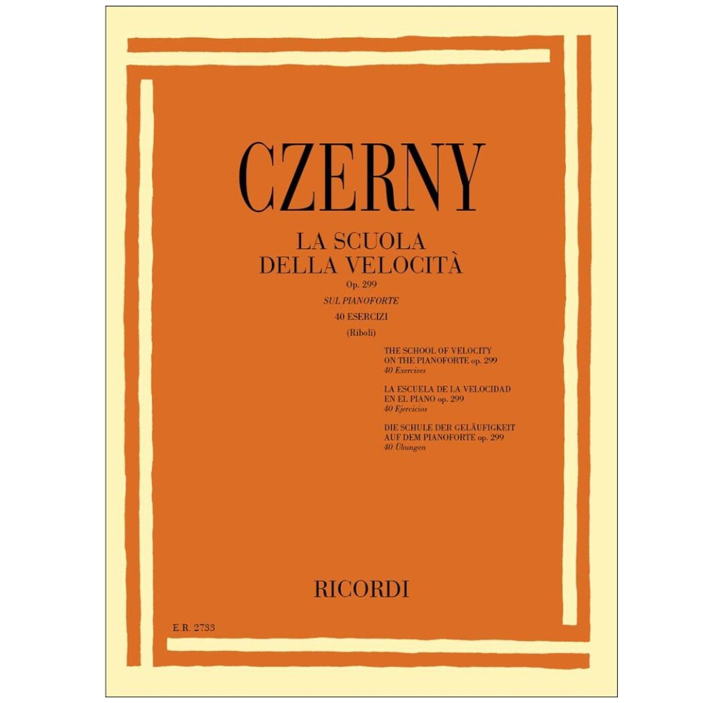 Czerny - La Scuola Della Velocità Op. 299