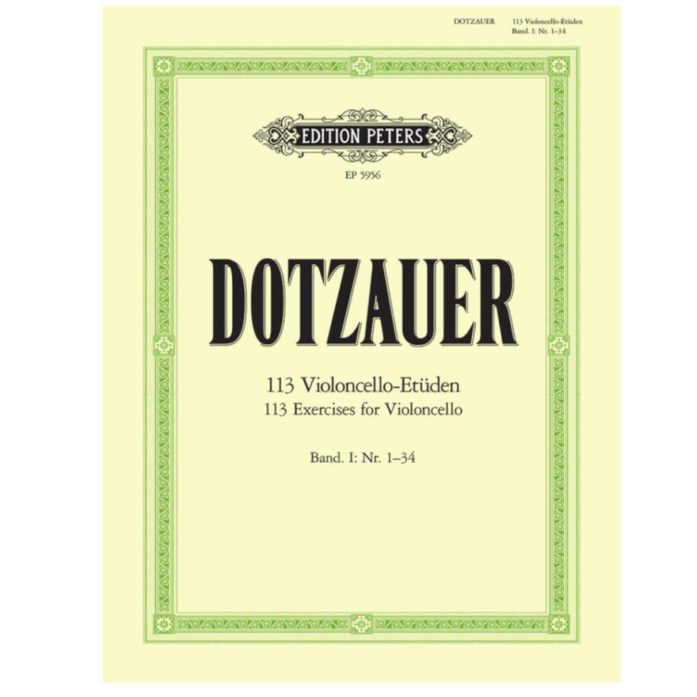 Dotzauer - 113 studi per violoncello Vol I